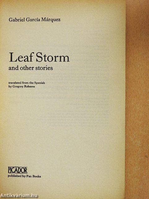 Leaf Storm and other stories