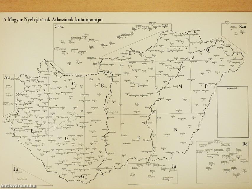 A Magyar Nyelvjárások Atlasza I.
