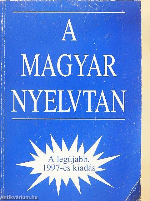 A magyar nyelvtan