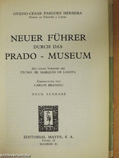 Neuer Führer durch das Prado-Museum