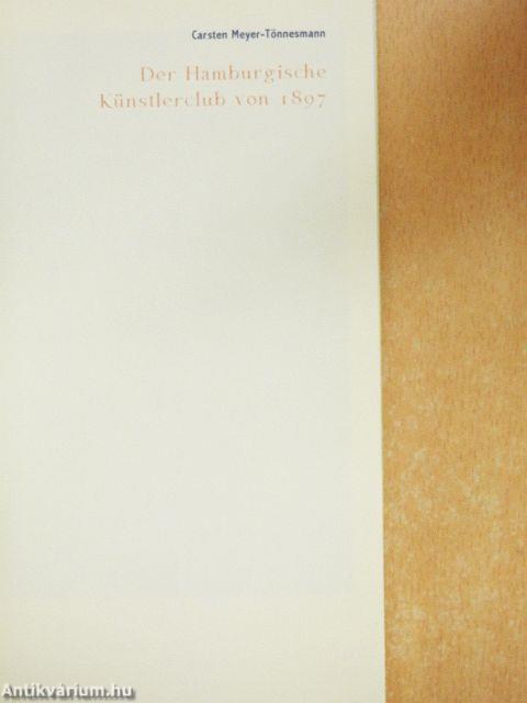 Der Hamburgische Künstlerclub von 1897