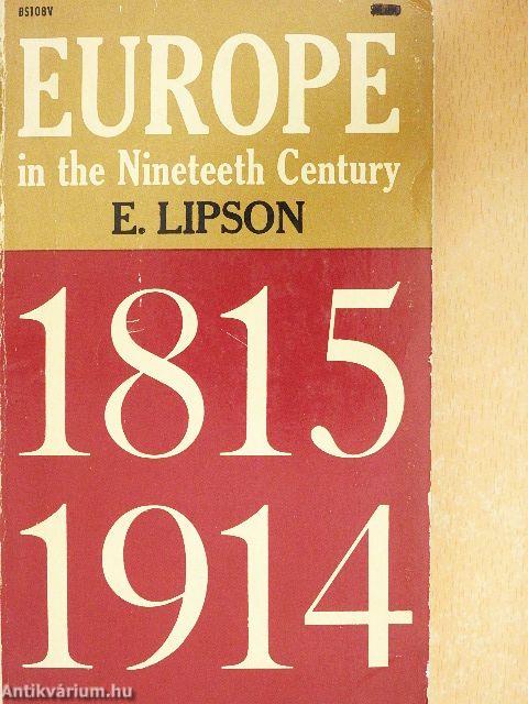 Europe in the Nineteenth Century: 1815-1914