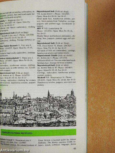 Shopping guide Budapest