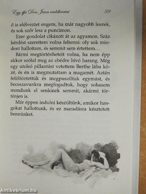 Egy ifjú Don Juan emlékiratai