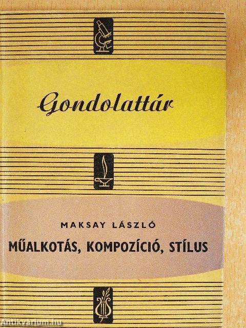 Műalkotás, kompozíció, stílus