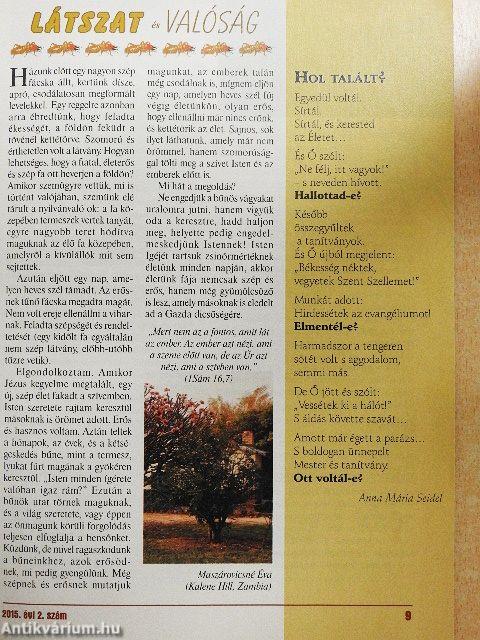 Vetés és aratás 2015/2