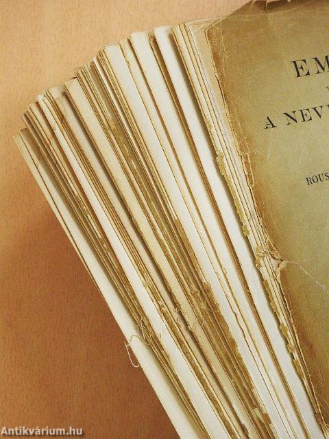 Emil vagy a nevelésről (rossz állapotú)