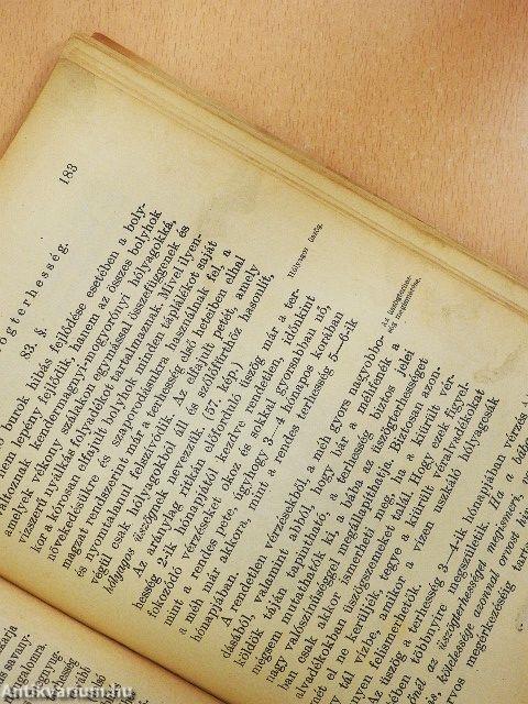 Magyar bábakönyv a bábai hivatás gyakorlásáról (rossz állapotú)