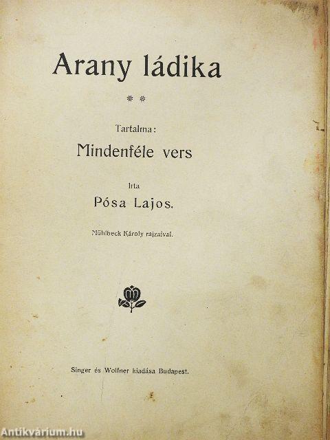 Arany ládika (rossz állapotú)