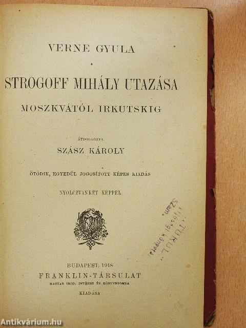 Strogoff Mihály utazása (rossz állapotú)