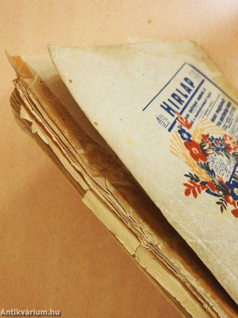 A Hirlap szakácskönyve (rossz állapotú)