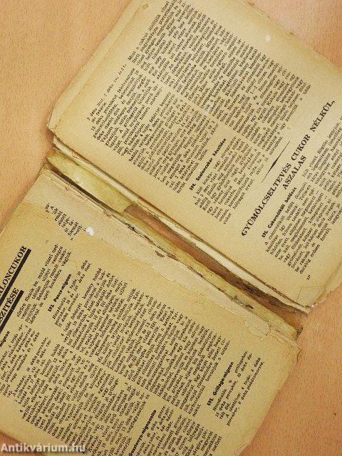 A Hirlap szakácskönyve (rossz állapotú)