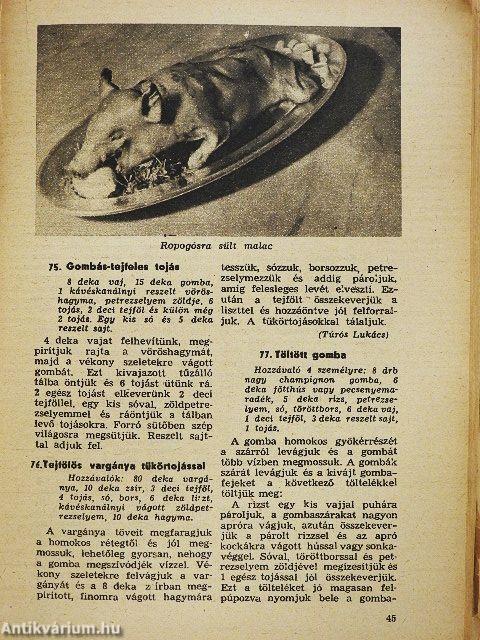 A Hirlap szakácskönyve (rossz állapotú)