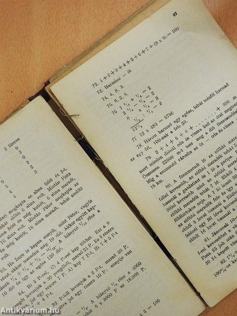 Tréfás és csodás jelenségek a számok birodalmából (rossz állapotú)