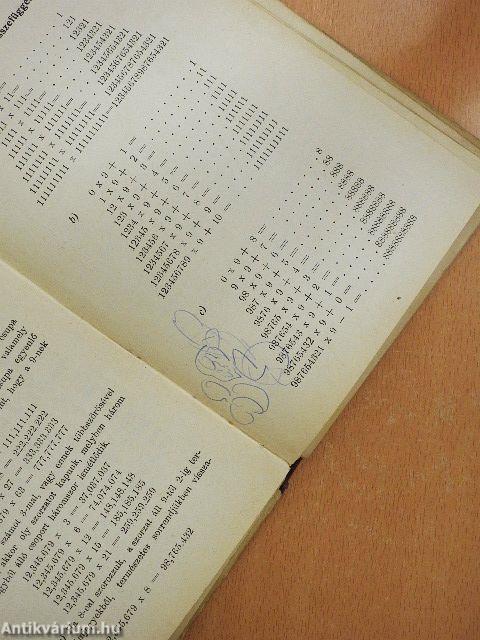 Tréfás és csodás jelenségek a számok birodalmából (rossz állapotú)