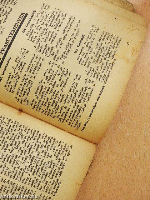 A Hirlap szakácskönyve (rossz állapotú)