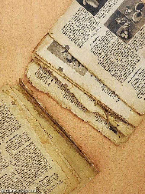 A Hirlap szakácskönyve (rossz állapotú)