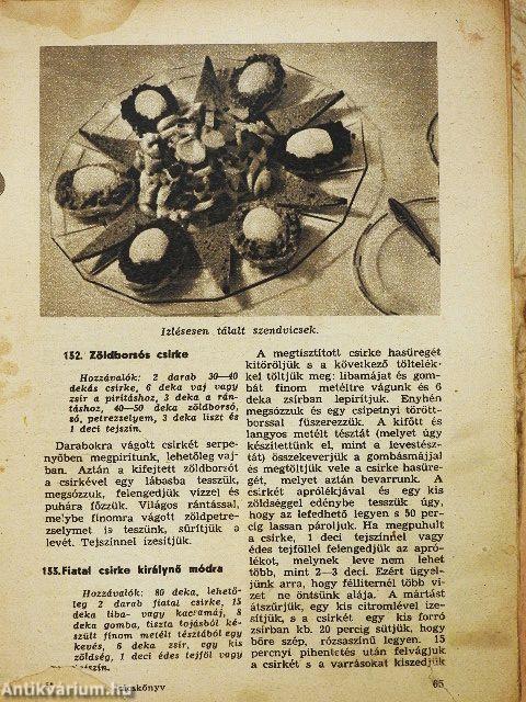 A Hirlap szakácskönyve (rossz állapotú)