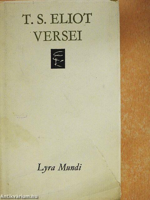T. S. Eliot versei