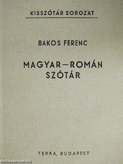 Magyar-román szótár