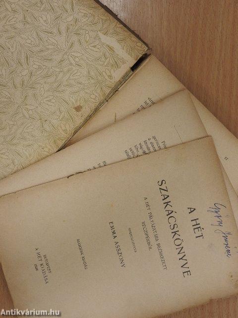 A Hét Szakácskönyve (rossz állapotú)