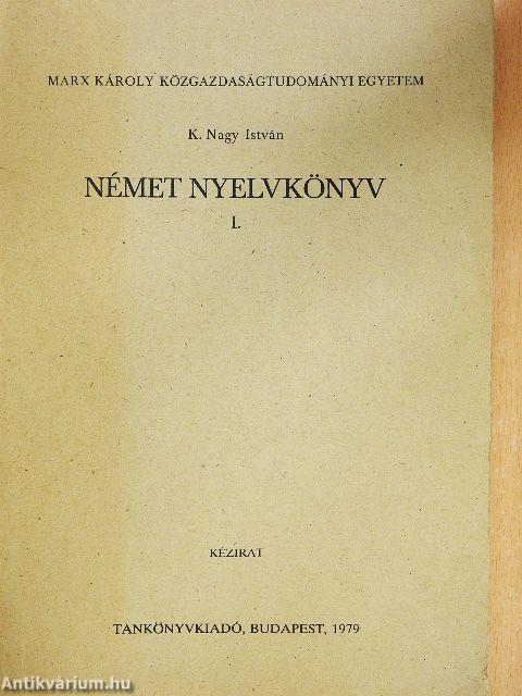 Német nyelvkönyv I.
