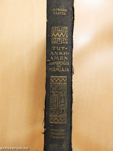 Tut-ankh-Amen koporsója és múmiája (rossz állapotú)