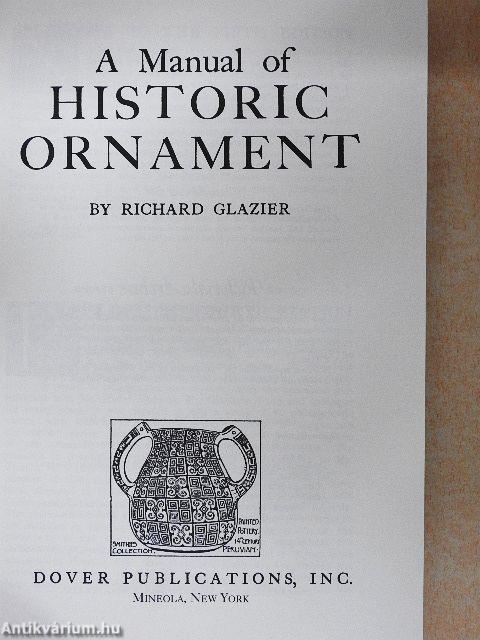 A Manual of Historic Ornament