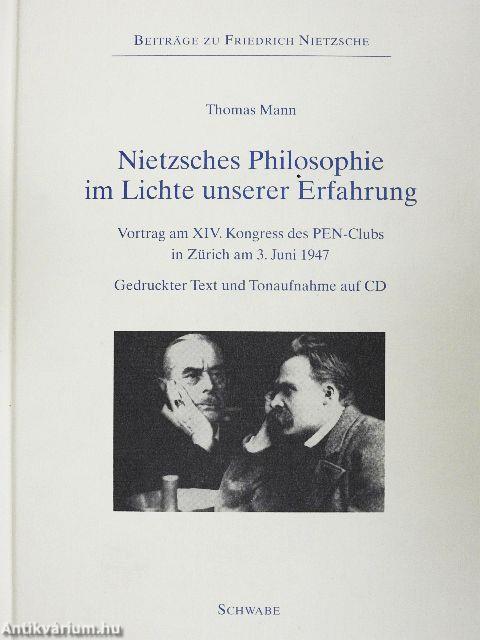 Nietzsches Philosophie im Lichte unserer Erfahrung - CD-vel