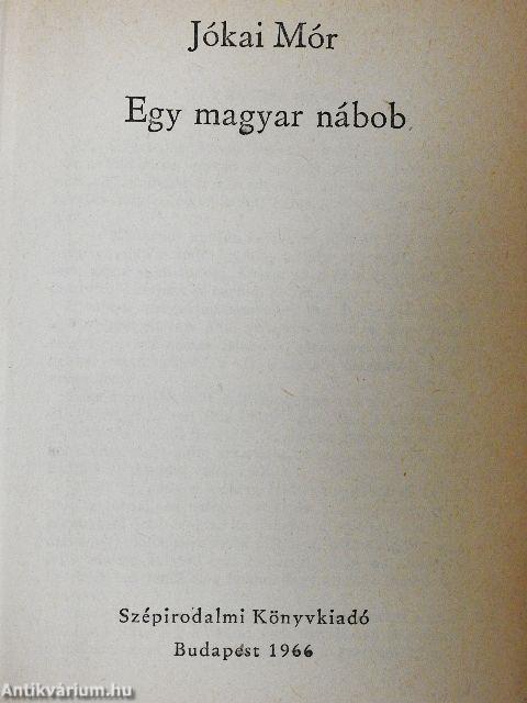 Egy magyar nábob