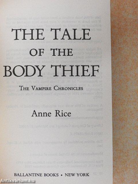 The tale of the body thief