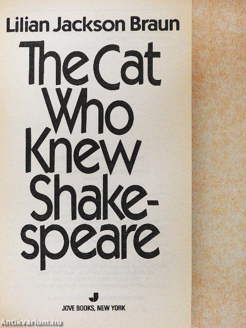 The Cat Who Knew Shakespeare