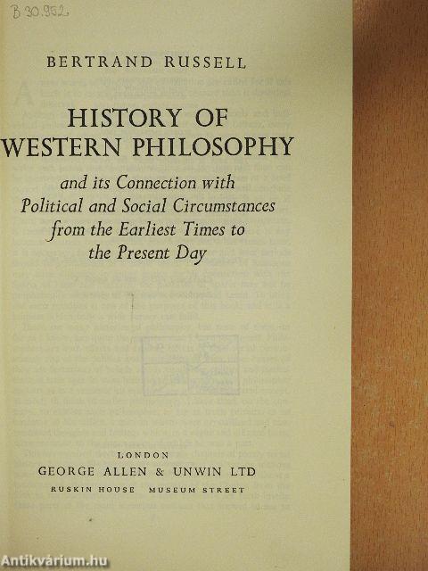 History of Western Philosophy