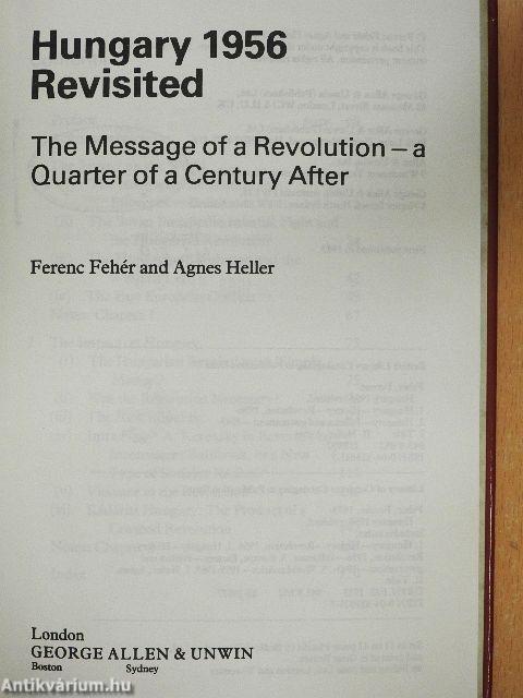 Hungary 1956 Revisited