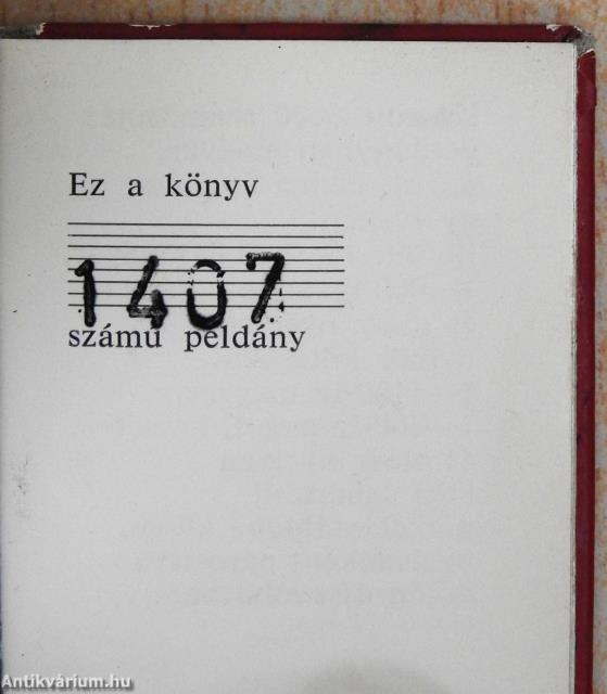 Hollóházi porcelán (minikönyv) (számozott)