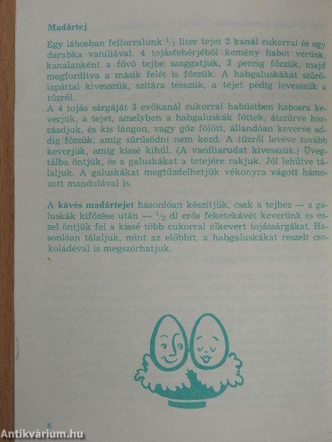 Reggel-délben-este tojás