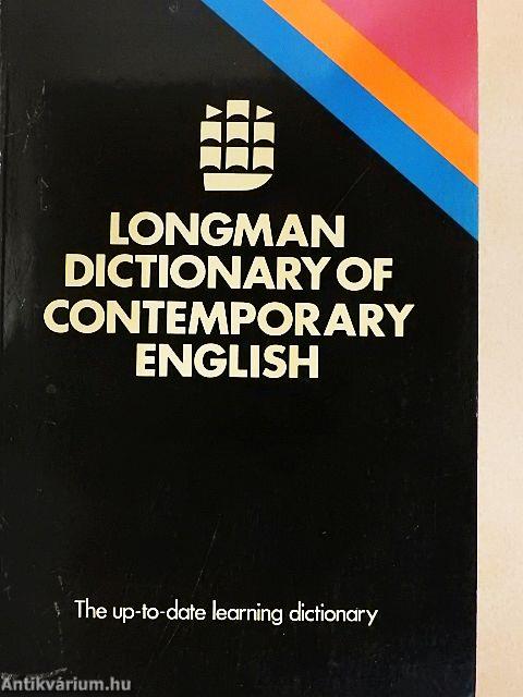 Longman Dictionary of Contemporary English