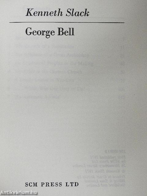 George Bell