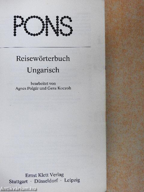 Pons Reisewörterbuch - Ungarisch