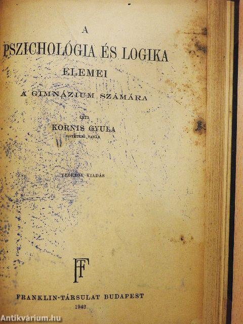 A hypnotismus/Embertan II./A pszichológia és logika elemei