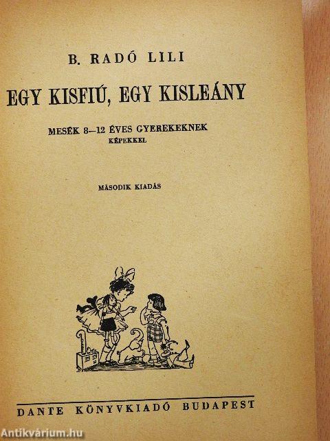 Egy kisfiú, egy kisleány (rossz állapotú)