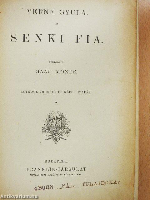 Senki fia (rossz állapotú)