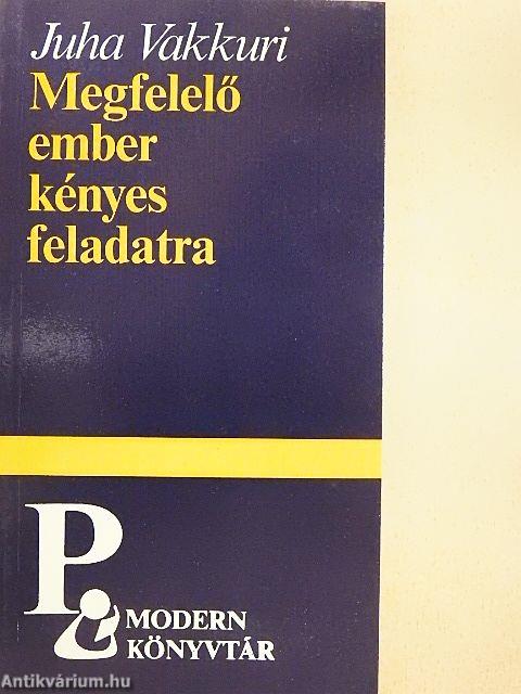 Megfelelő ember kényes feladatra