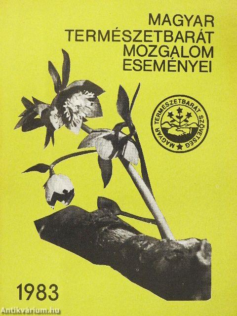 A Magyar Természetbarát Mozgalom eseményei 1983