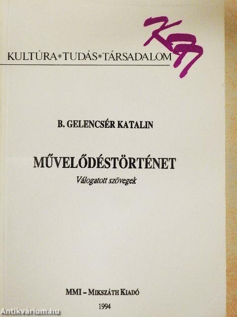 Művelődéstörténet