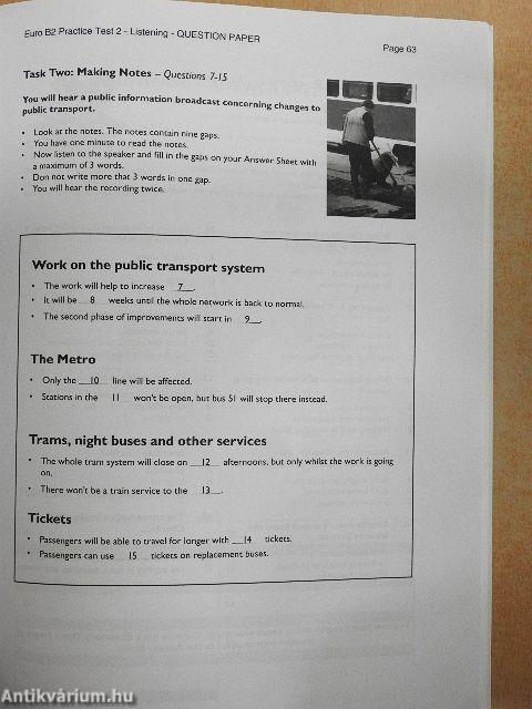 Euroexam - Practice Test Book - Level B2