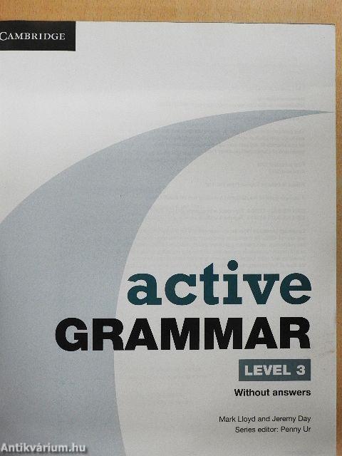 Active Grammar - CD-vel