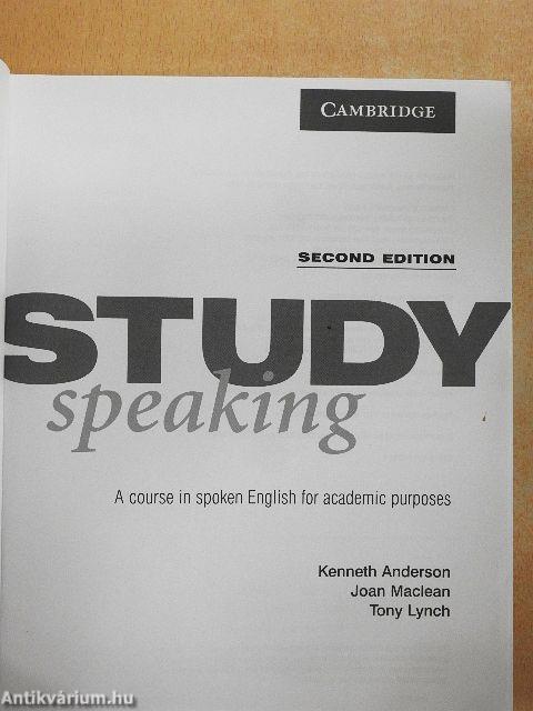 Study Speaking