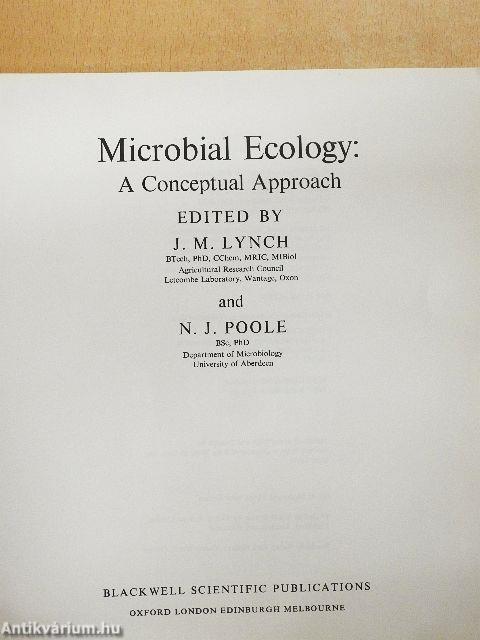 Microbial Ecology: A Conceptual Approach