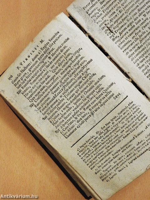 P. Virgilii Maronis opera I-III. (rossz állapotú)